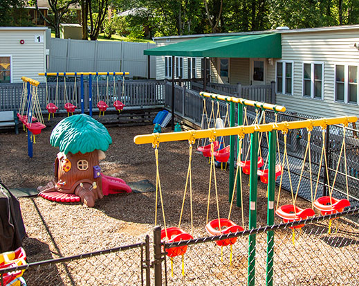 A photo of the playground at Windsor Academy.